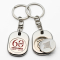 Wholesale Custom Coin Holder Key Ring, Coin Holder Token, Coin Key Chain